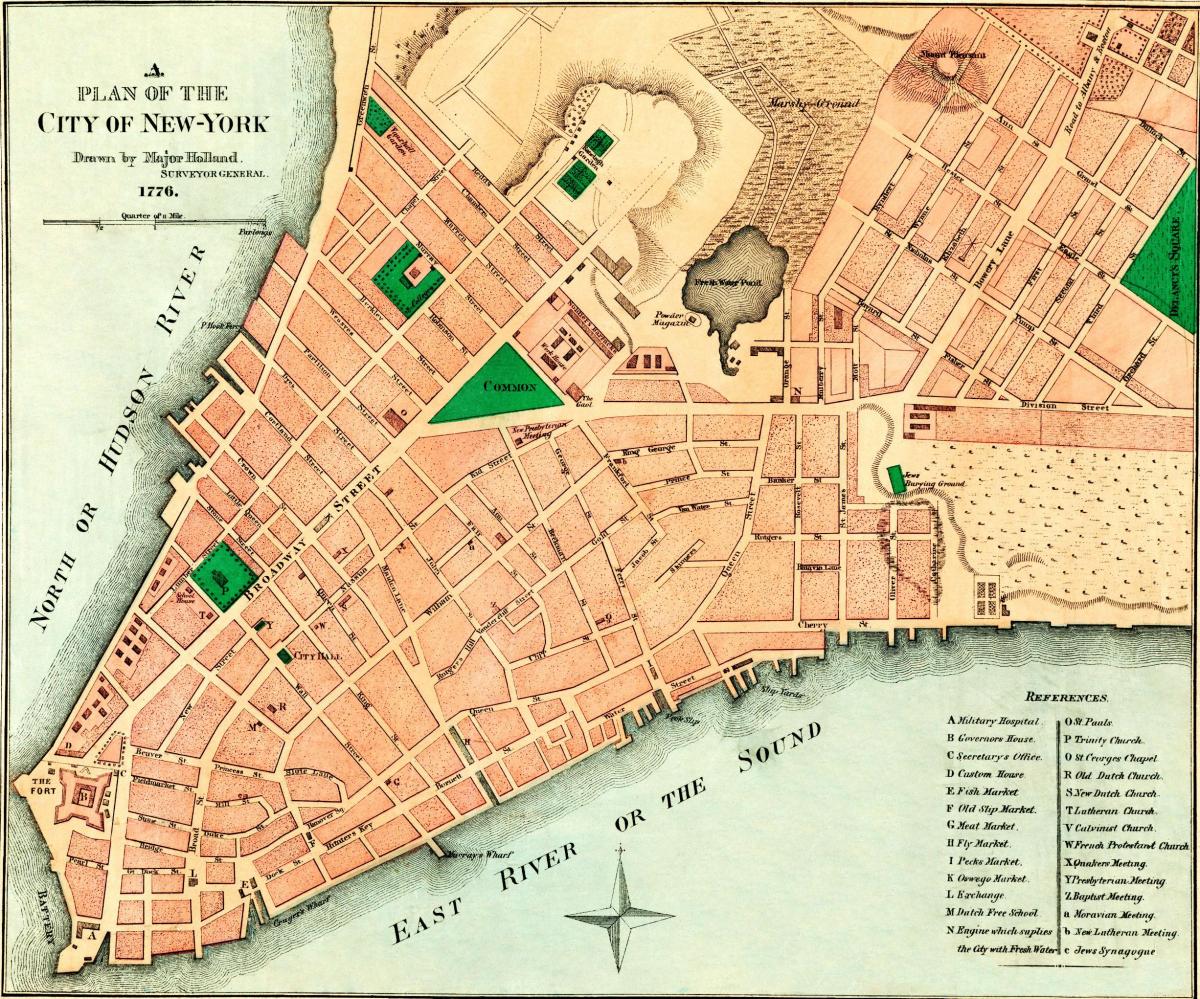 纽约1776地图